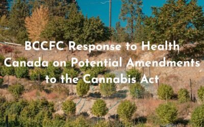 BCCFC Response to Health Canada on Potential Amendments to the Cannabis Act