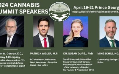 NEWS RELEASE: NEW CANNABIS SUMMIT SPEAKERS ANNOUNCED!